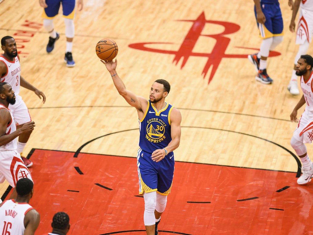 通过分析火箭队前六场比赛的战术分布，勇士