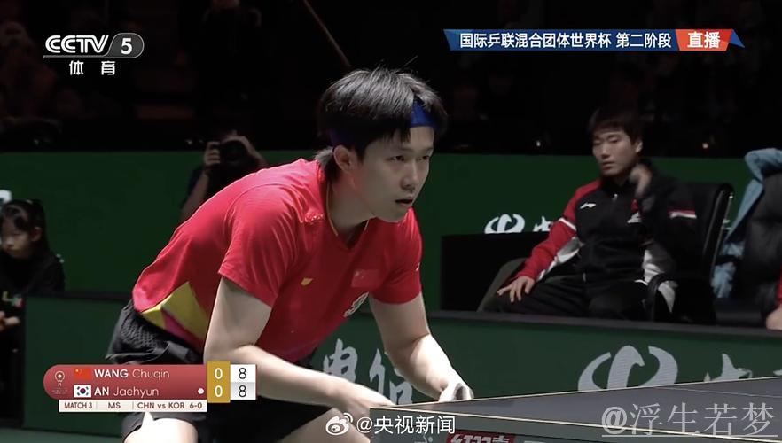 国乒8-0战胜韩国队，取得混团世界杯5连胜